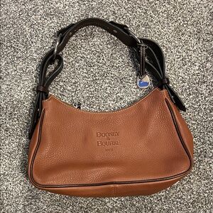 Dooney & Bourke Brown Leather Shoulder Bag